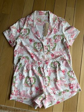 Roller Rabbit x Loveshackfancy Short Pajama Set